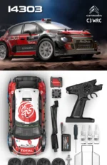 ⁦MJX Hyper Go 14303 Brushless RC Drift Car,1/14 2.4G RTR Remote Control Car for Adult,4WD Off-Road Racing Car,42KM/H High Speed All-Road Electric Hobby Toy⁩ - الصورة ⁦3⁩