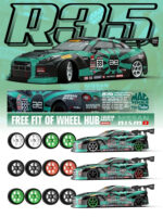 ⁦KAMTOM KM1801 Green RC Drift Car 1:18 4WD Full-Scale Professional Drift⁩ - الصورة ⁦5⁩
