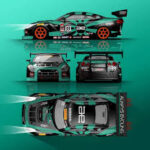 ⁦KAMTOM KM1801 Green RC Drift Car 1:18 4WD Full-Scale Professional Drift⁩ - الصورة ⁦2⁩