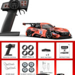 ⁦KM2401 RC Car 1/24 Full Scale High Speed RC Drift Racing Car Children Toy Cars⁩ - الصورة ⁦4⁩