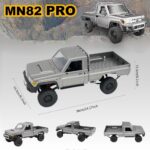 ⁦MN-82 Pro 4x4 Off Road RC Pickup Truck, Car RTR with LED Lights⁩ - الصورة ⁦6⁩