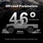 ⁦MN-82 Pro 4x4 Off Road RC Pickup Truck, Car RTR with LED Lights⁩ - الصورة ⁦3⁩