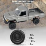 ⁦MN-82 Pro 4x4 Off Road RC Pickup Truck, Car RTR with LED Lights⁩ - الصورة ⁦2⁩