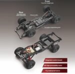 ⁦MN-82 Pro 4x4 Off Road RC Pickup Truck, Car RTR with LED Lights⁩ - الصورة ⁦5⁩