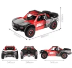 ⁦Udi 1002se Youth V2 Version 1:10 High-Speed 4wd Remote Control Car Rc Adult Professional Short Card Brushless Off-Road Vehicle⁩ - الصورة ⁦4⁩