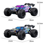 ⁦SCY 16101 High Speed 1/16 4WD Off-Road Truck Car Racing Car⁩ - الصورة ⁦4⁩