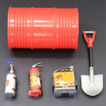 Rc Rock Crawler accessories Mini Decor Simulation Tool Part Fire Extinguisher Sets for 1/10 RC Car Climbing Crawler