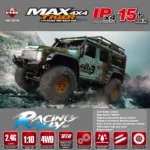 ⁦NEW HB ZP1001/1002 1/10 4WD RC Car Truck LED Light RTR Outdoor Toys⁩ - الصورة ⁦5⁩