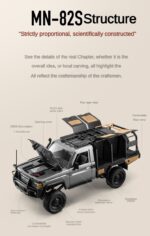 ⁦MN82-S LC79 1/12 Full Scale Rc Pickup Truck Four-Wheel Drive Climbing Car Off-Road Vehicle Toys⁩ - الصورة ⁦7⁩