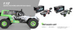 ⁦WLtoys 124006 1/12 2.4G 4WD RC Car RTR w/ LED Lights⁩ - الصورة ⁦3⁩