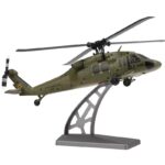 ⁦Wltoys K170 UH-60L 2.4G 4CH 6-Axis Gyro Brushless Motor Military Green RC Helicopter RTF And XK K170⁩ - الصورة ⁦2⁩