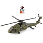 ⁦Wltoys K170 UH-60L 2.4G 4CH 6-Axis Gyro Brushless Motor Military Green RC Helicopter RTF And XK K170⁩ - الصورة ⁦4⁩