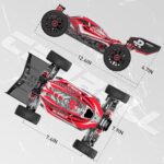 ⁦Rlaarlo 1/14 Brushless Buggy, 80+ KMH RTR⁩ - الصورة ⁦3⁩
