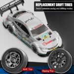 ⁦DC199A RC Drift Car 1/16 Scale 4WD 30+KM/H High Speed Vehicle with LED Lights, سيارات درفت⁩ - الصورة ⁦3⁩