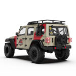 ⁦Rlaarlo MK-07 1/7 Scale 4WD Brushed RC Crawler Hand-Painted⁩ - الصورة ⁦3⁩