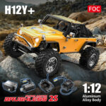 ⁦HYPER GO MJX H12Y+ 1/12 RC Car 4WD Brushless 2.4G Remote Control Cars Off-Road RC Truck⁩ - الصورة ⁦2⁩