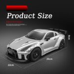 ⁦MN-268 1:16 RC Drift Car – RWD GTR R35 with Gyro, LED Lights⁩ - الصورة ⁦9⁩
