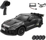 ⁦MN-268 1:16 RC Drift Car – RWD GTR R35 with Gyro, LED Lights⁩ - الصورة ⁦8⁩