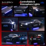 ⁦MN-268 1:16 RC Drift Car – RWD GTR R35 with Gyro, LED Lights⁩ - الصورة ⁦10⁩