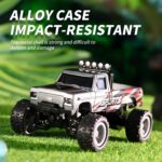 ⁦Mini Rc Monster Truck, 1:64 Scale Monster Truck RC Car with Lights, Mini Monster Truck Rc Car with Trailer⁩ - الصورة ⁦6⁩