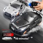 ⁦MN-268 1:16 RC Drift Car – RWD GTR R35 with Gyro, LED Lights⁩ - الصورة ⁦4⁩