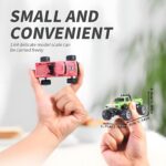 ⁦Mini Rc Monster Truck, 1:64 Scale Monster Truck RC Car with Lights, Mini Monster Truck Rc Car with Trailer⁩ - الصورة ⁦9⁩