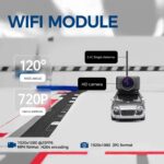 ⁦Wltoys 6401-C 1/64 2.4G FPV RC Car Wifi Camera Photos Videos VR App Control Built In Gyro Drift Desktop Micro 3 Speed On-Road Mini Full Proportional Vehicles Models Toys⁩ - الصورة ⁦5⁩