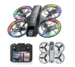 ⁦K200 Max Drone with 4.8-Inch Screen Controller, Brushless Motor, Optical Flow Positioning, with Black Outdoor Carrying Case.⁩ - الصورة ⁦2⁩